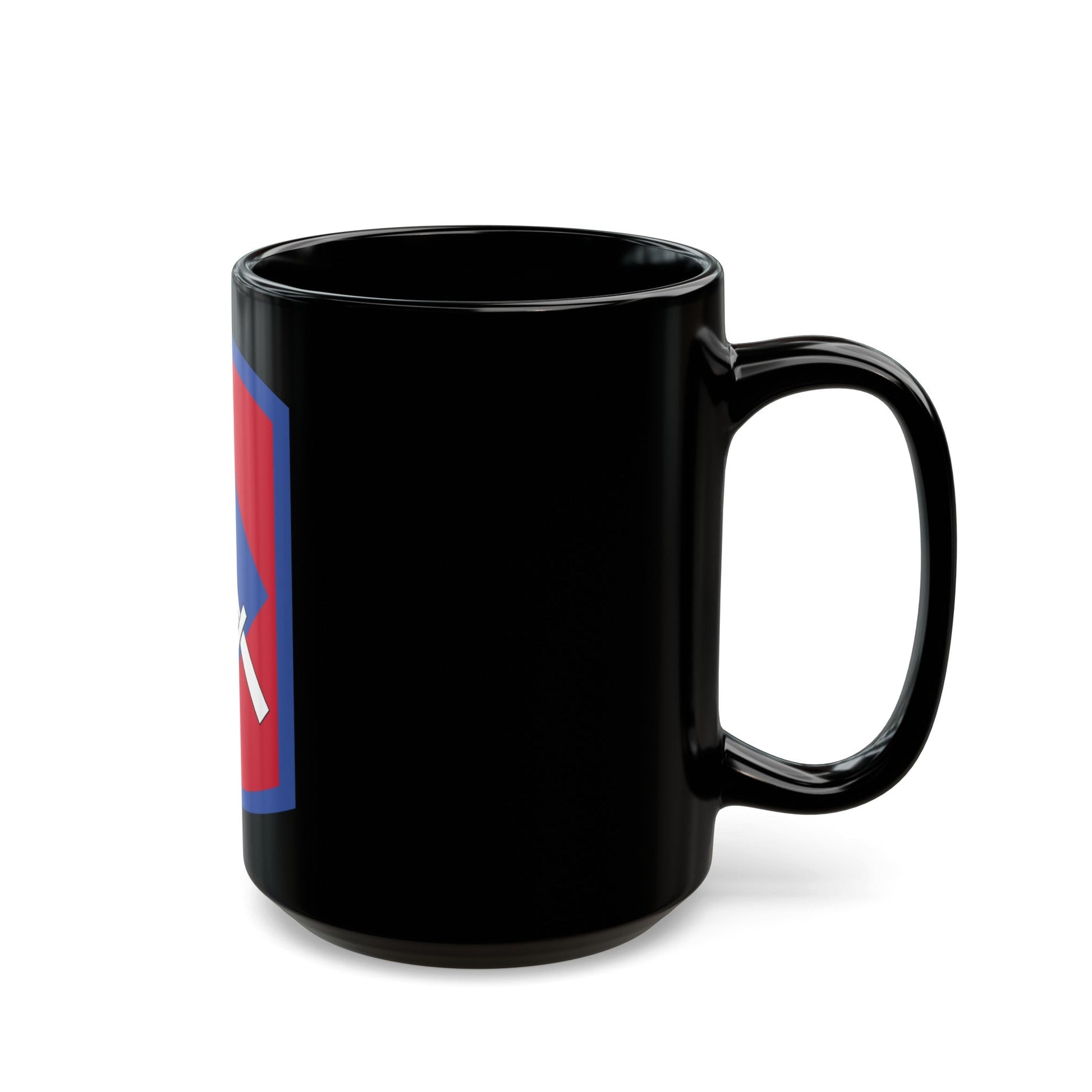 206th Field Artillery Regiment (U.S. Army) Black Coffee Mug-The Sticker Space