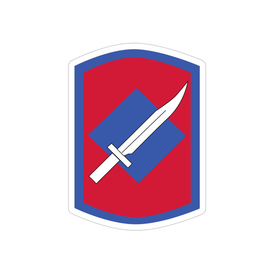 206th Field Artillery Regiment (U.S. Army) REVERSE PRINT Transparent STICKER-6 Inch-The Sticker Space