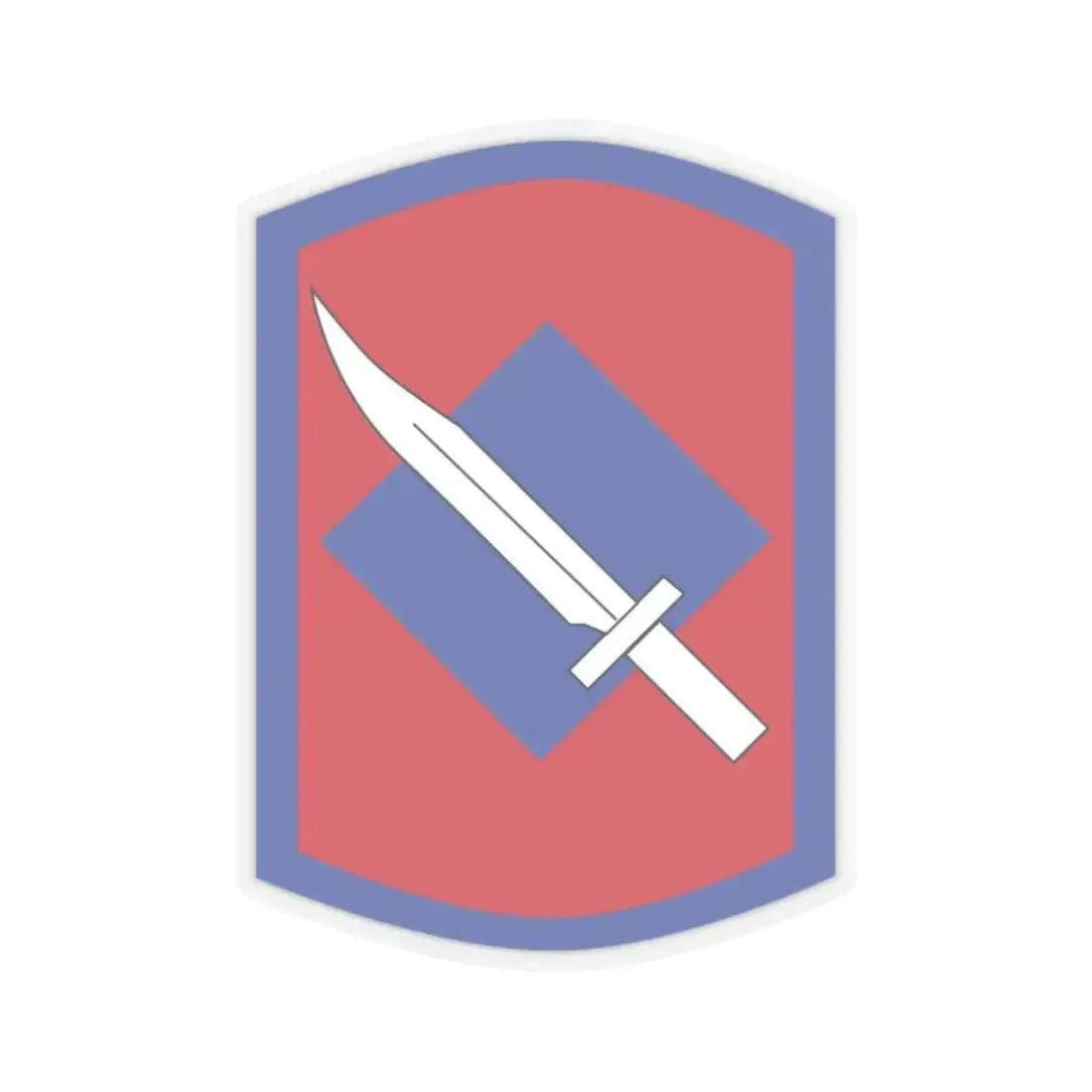 206th Field Artillery Regiment (U.S. Army) STICKER Vinyl Kiss-Cut Decal 2 Inch Transparent - The Sticker Space