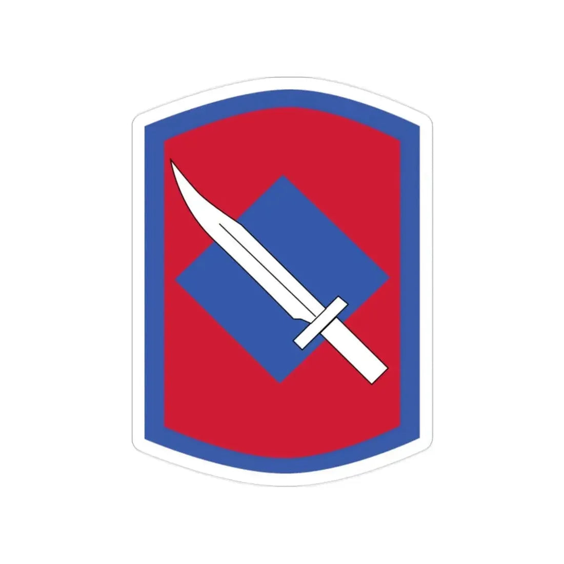 206th Field Artillery Regiment (U.S. Army) Transparent STICKER Die-Cut Vinyl Decal 2 Inch - The Sticker Space