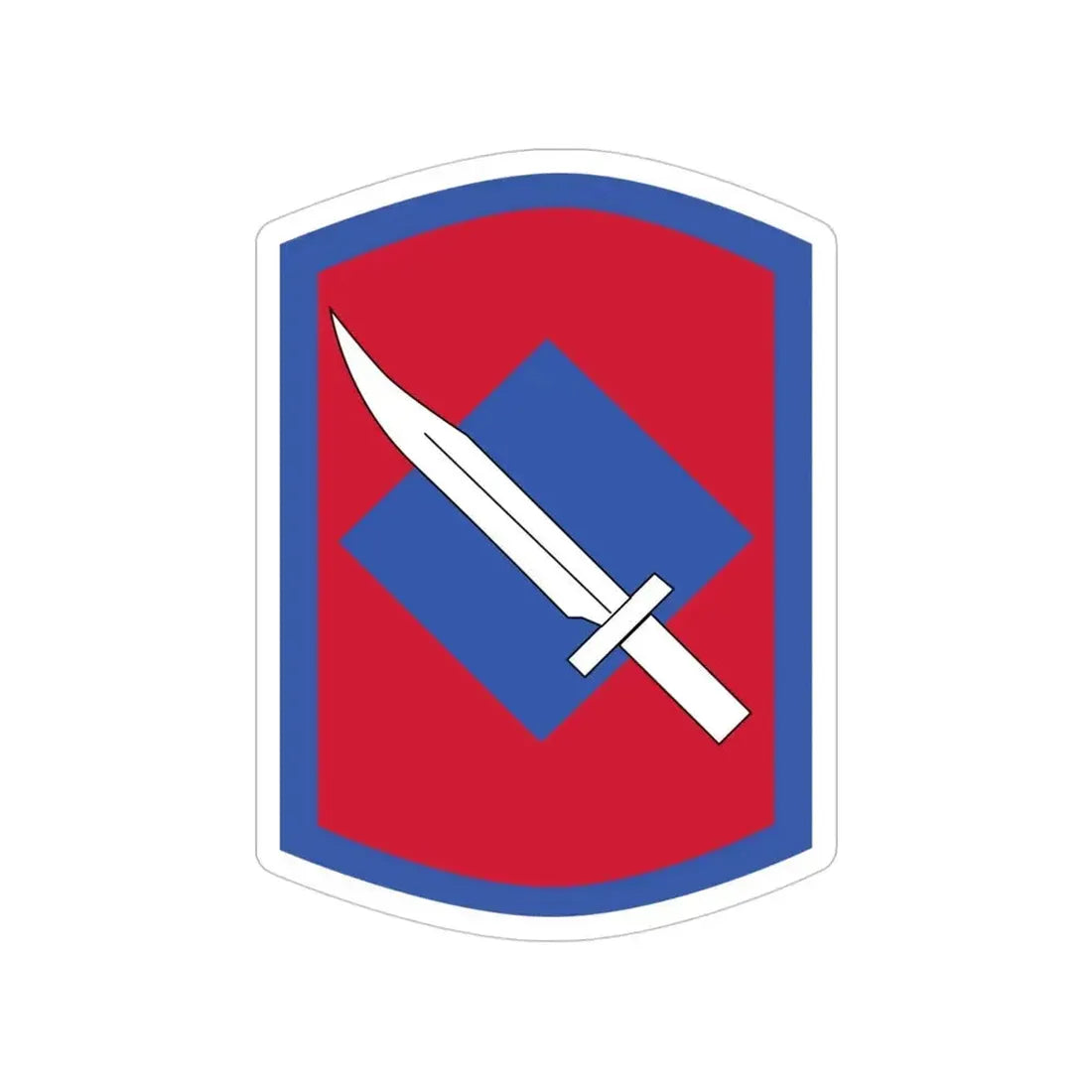 206th Field Artillery Regiment (U.S. Army) Transparent STICKER Die-Cut Vinyl Decal 4 Inch - The Sticker Space