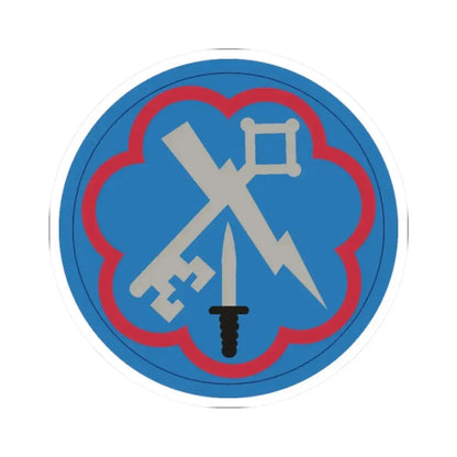 207th Military Intelligence Brigade (U.S. Army) STICKER Vinyl Kiss-Cut Decal 2 Inch White - The Sticker Space