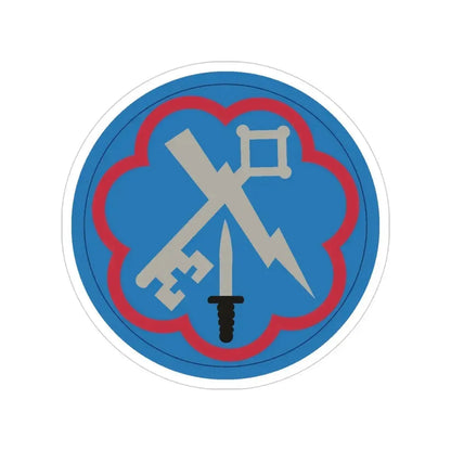 207th Military Intelligence Brigade (U.S. Army) Transparent STICKER Die-Cut Vinyl Decal 4 Inch - The Sticker Space