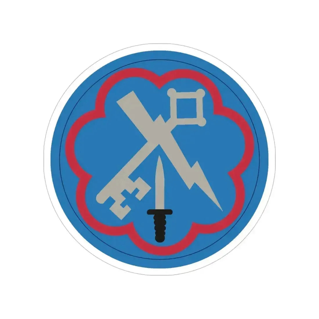 207th Military Intelligence Brigade (U.S. Army) Transparent STICKER Die-Cut Vinyl Decal 5 Inch - The Sticker Space