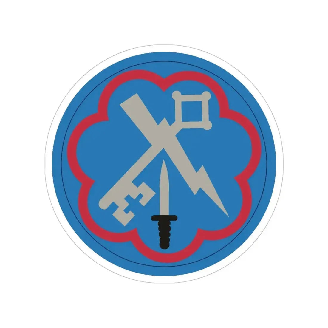 207th Military Intelligence Brigade (U.S. Army) Transparent STICKER Die-Cut Vinyl Decal - The Sticker Space