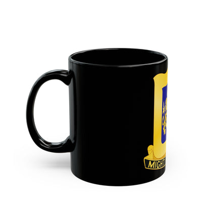 208 Armor Regiment (U.S. Army) Black Coffee Mug-The Sticker Space