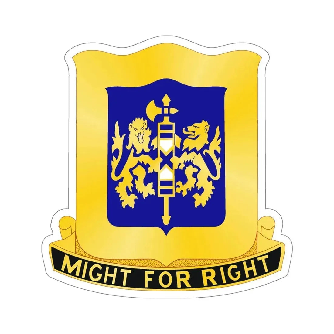 208 Armor Regiment (U.S. Army) STICKER Vinyl Die-Cut Decal - The Sticker Space