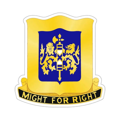 208 Armor Regiment (U.S. Army) STICKER Vinyl Die-Cut Decal - The Sticker Space