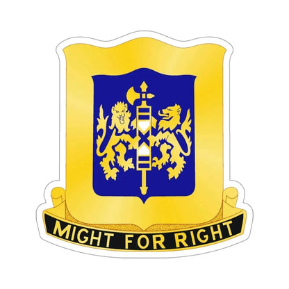 208 Armor Regiment (U.S. Army) STICKER Vinyl Die-Cut Decal - The Sticker Space