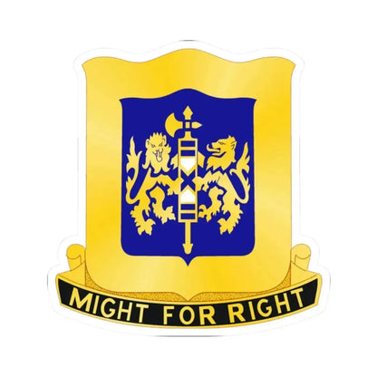 208 Armor Regiment (U.S. Army) STICKER Vinyl Kiss-Cut Decal - The Sticker Space