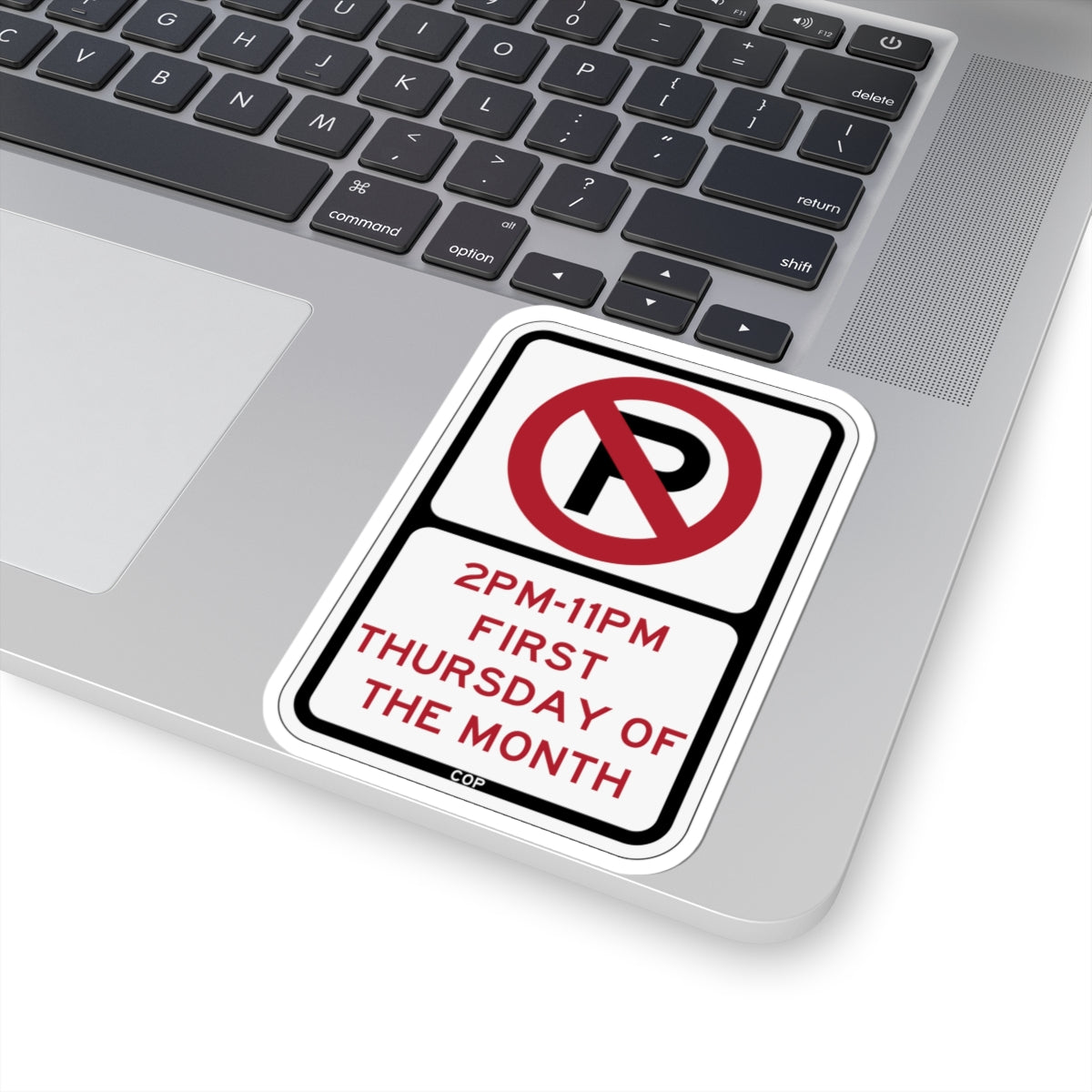 PBOT Road sign P1275 (Oregon) (Road Sign) STICKER Vinyl Kiss-Cut Decal