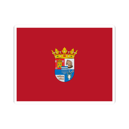 Flag Segovia province (Spain) STICKER Vinyl Kiss-Cut Decal