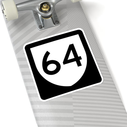 PR urban primary 64 (Puerto Rico) (Road Sign) STICKER Vinyl Kiss-Cut Decal
