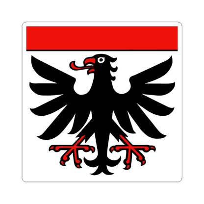 CHE Aarau Flag (Switzerland) STICKER Vinyl Kiss-Cut Decal