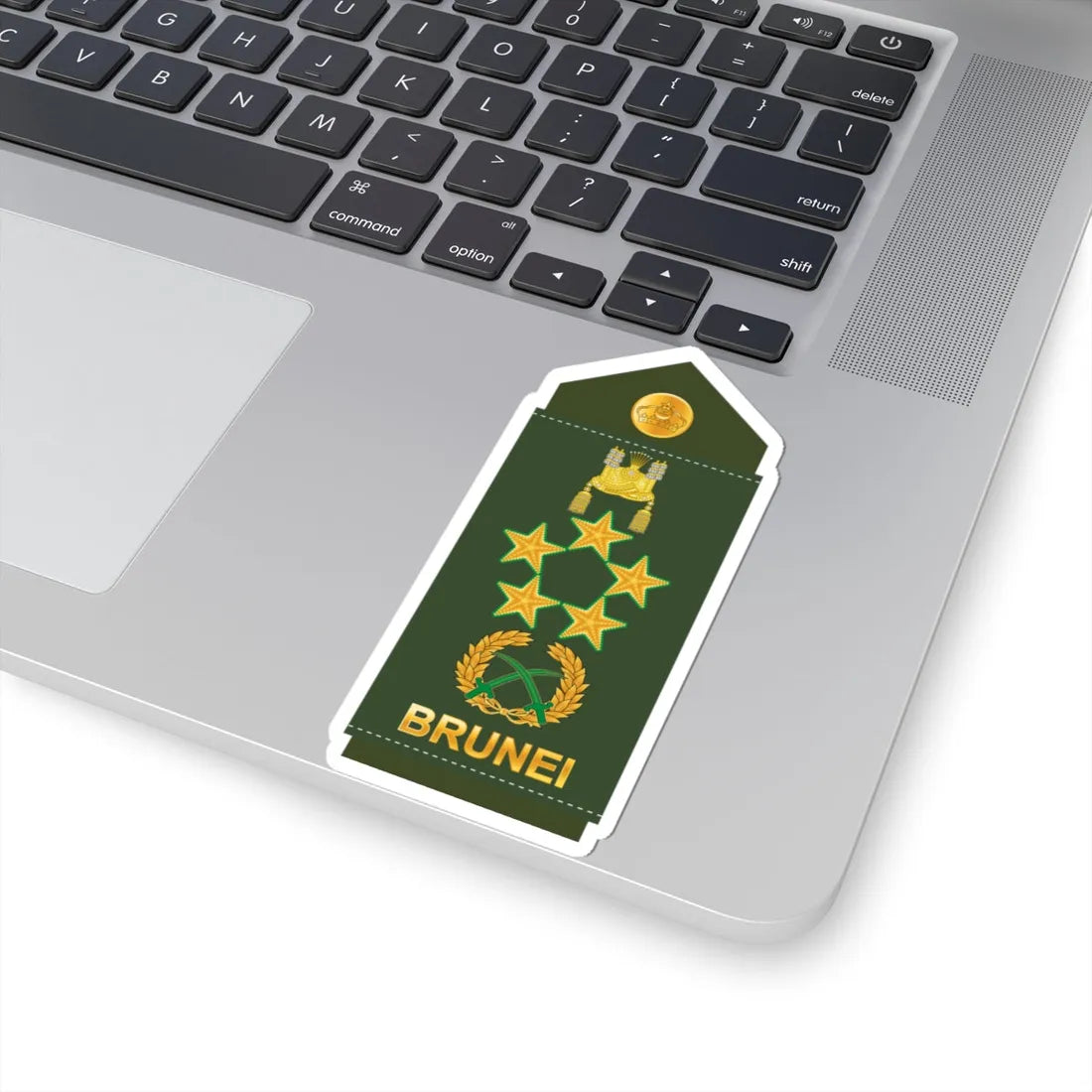 20.RBrLF FM (Brunei) (Military Rank) STICKER Vinyl Kiss-Cut Decal - The Sticker Space