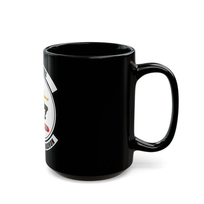 20th Bomb Squadron Emblem (U.S. Air Force) Black Coffee Mug-The Sticker Space