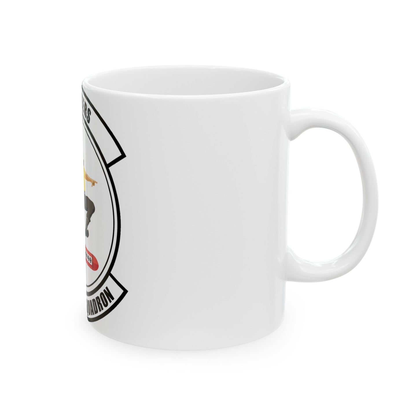 20th Bomb Squadron Emblem (U.S. Air Force) White Coffee Mug-The Sticker Space