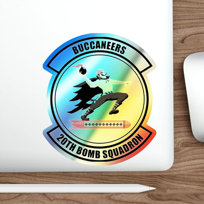 20th Bomb Squadron (U.S. Air Force) Holographic STICKER Die-Cut Vinyl Decal-The Sticker Space