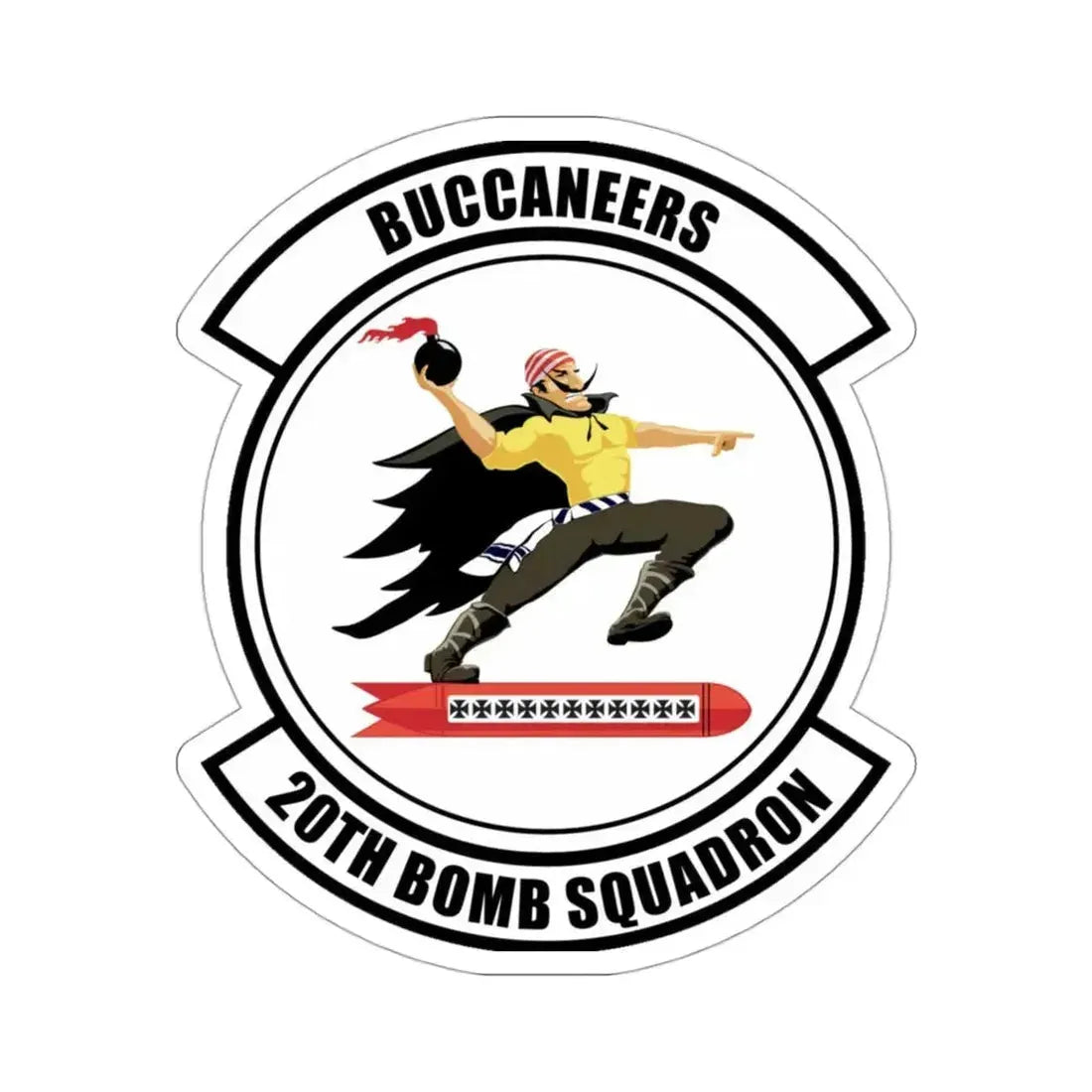 20th Bomb Squadron (U.S. Air Force) STICKER Vinyl Die-Cut Decal 3 Inch - The Sticker Space