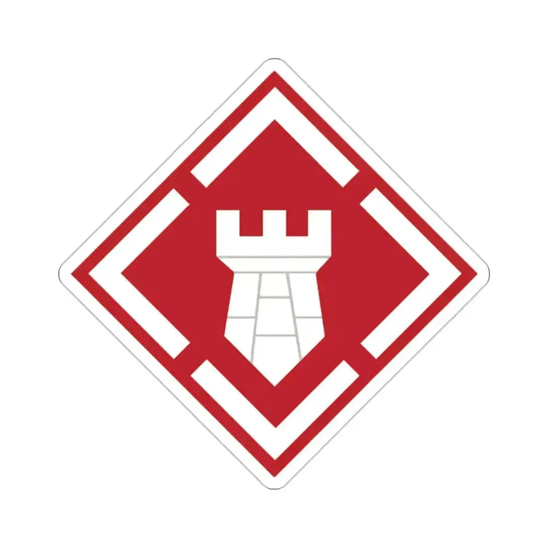 20th Engineer Brigade (U.S. Army) STICKER Vinyl Die-Cut Decal 2 Inch - The Sticker Space