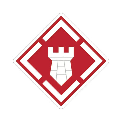 20th Engineer Brigade (U.S. Army) STICKER Vinyl Die-Cut Decal 2 Inch - The Sticker Space