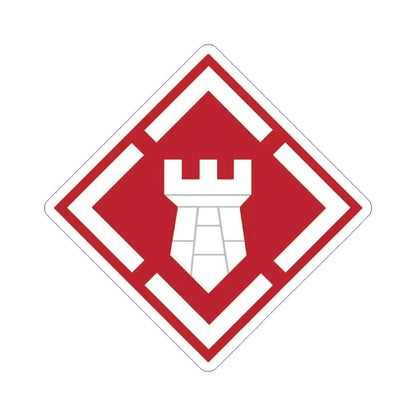 20th Engineer Brigade (U.S. Army) STICKER Vinyl Die-Cut Decal 3 Inch - The Sticker Space