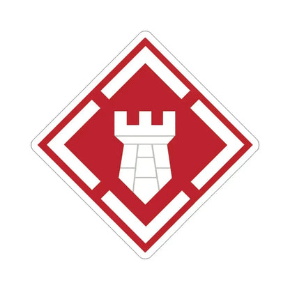 20th Engineer Brigade (U.S. Army) STICKER Vinyl Die-Cut Decal 3 Inch - The Sticker Space