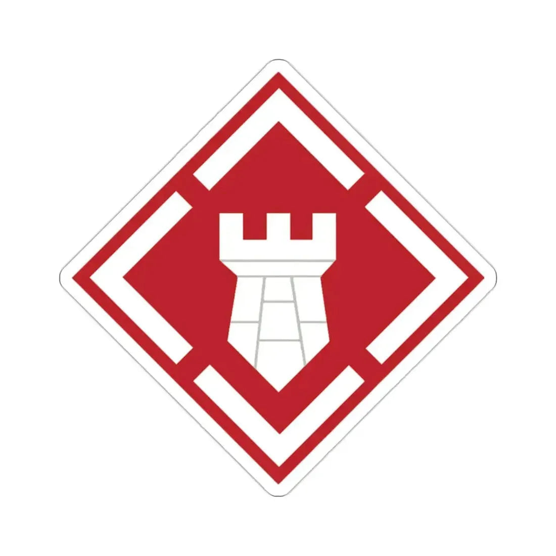 20th Engineer Brigade (U.S. Army) STICKER Vinyl Die-Cut Decal - The Sticker Space