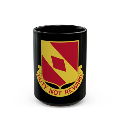 20th Field Artillery Regiment (U.S. Army) Black Coffee Mug-15oz-The Sticker Space