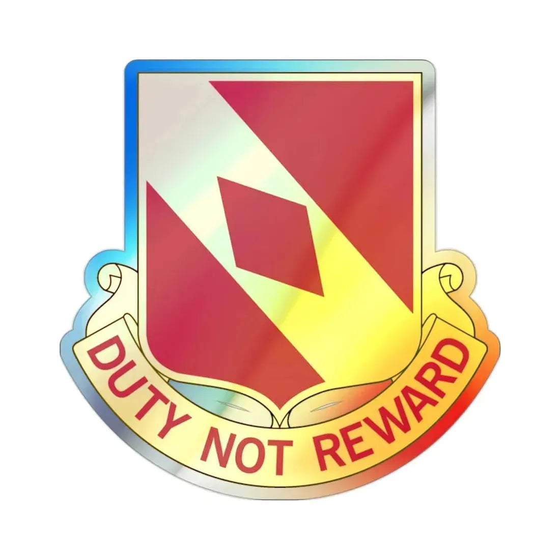 20th Field Artillery Regiment (U.S. Army) Holographic STICKER Die-Cut Vinyl Decal - The Sticker Space