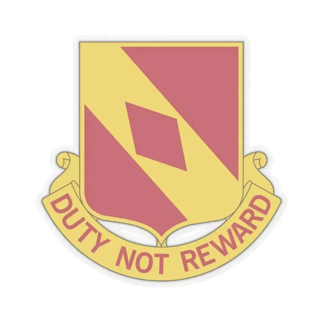 20th Field Artillery Regiment (U.S. Army) STICKER Vinyl Kiss-Cut Decal 3 Inch Transparent - The Sticker Space