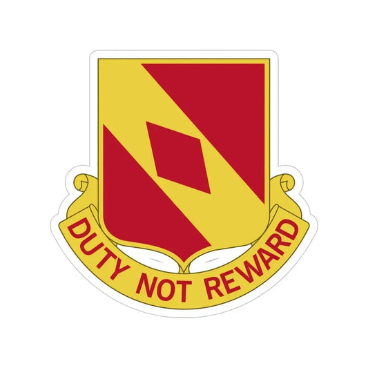 20th Field Artillery Regiment (U.S. Army) Transparent STICKER Die-Cut Vinyl Decal 6 Inch - The Sticker Space