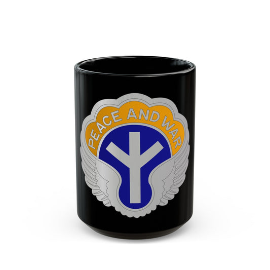 21 Aviation Battalion (U.S. Army) Black Coffee Mug-15oz-The Sticker Space