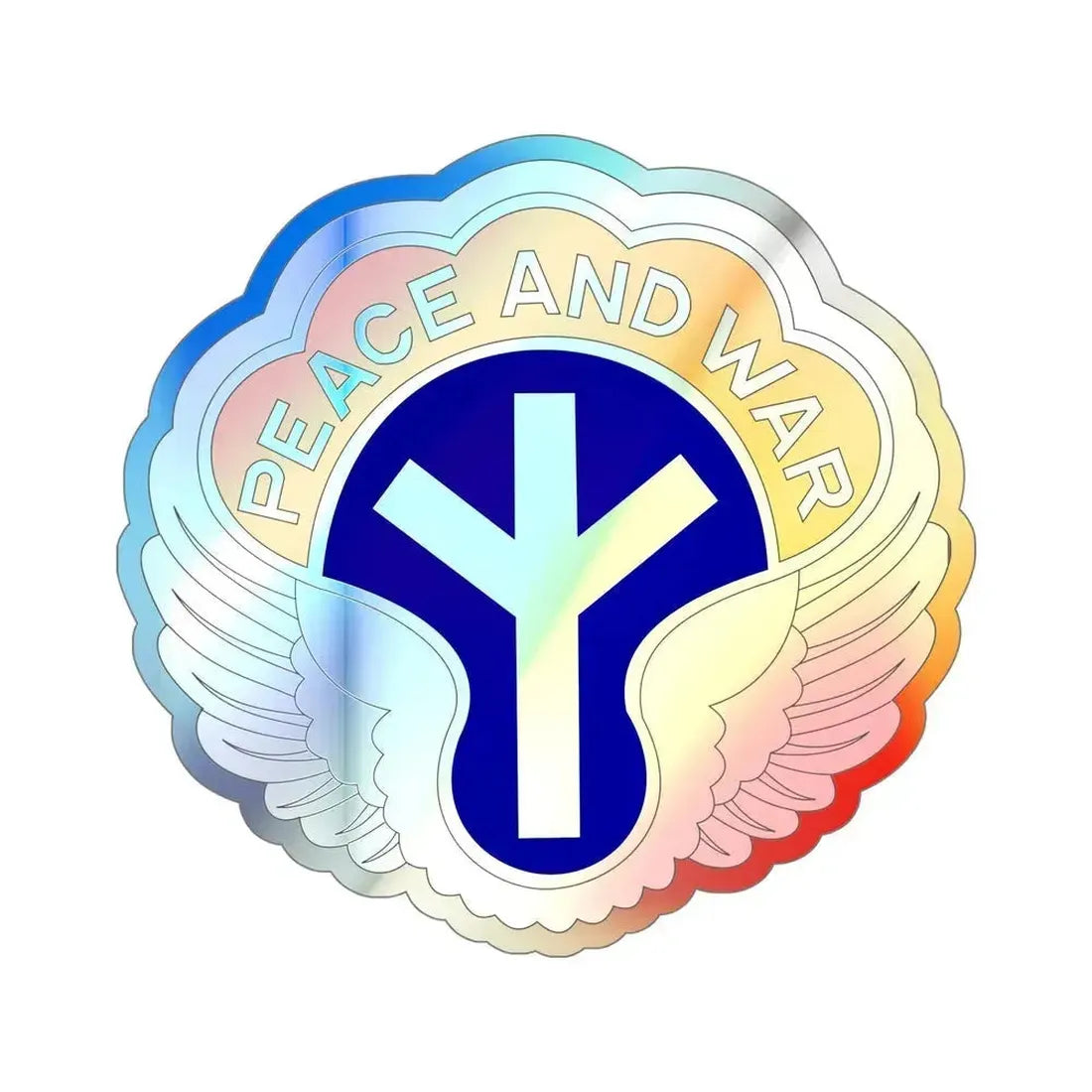 21 Aviation Battalion (U.S. Army) Holographic STICKER Die-Cut Vinyl Decal 6 Inch Holographic - The Sticker Space