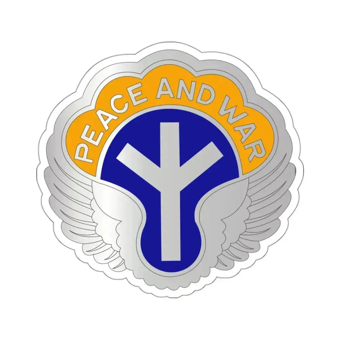 21 Aviation Battalion (U.S. Army) STICKER Vinyl Kiss-Cut Decal 3 Inch White - The Sticker Space