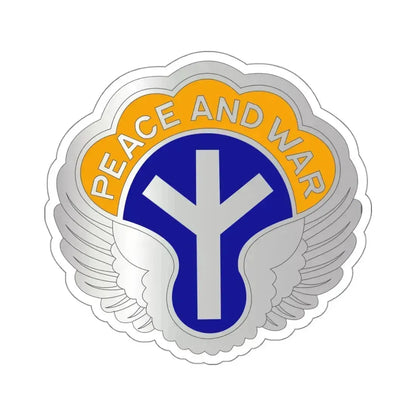 21 Aviation Battalion (U.S. Army) STICKER Vinyl Kiss-Cut Decal 4 Inch White - The Sticker Space