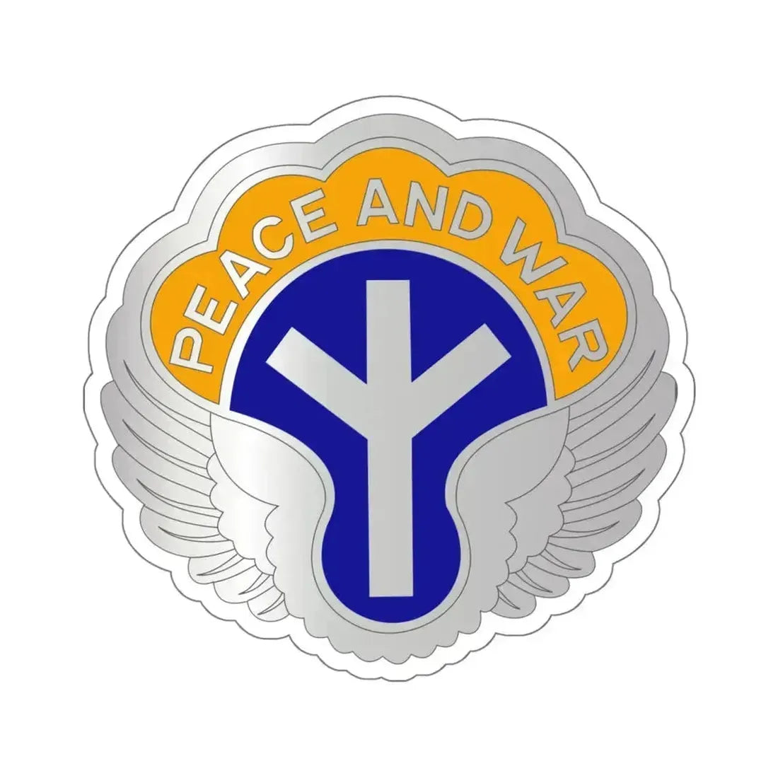 21 Aviation Battalion (U.S. Army) STICKER Vinyl Kiss-Cut Decal 6 Inch White - The Sticker Space