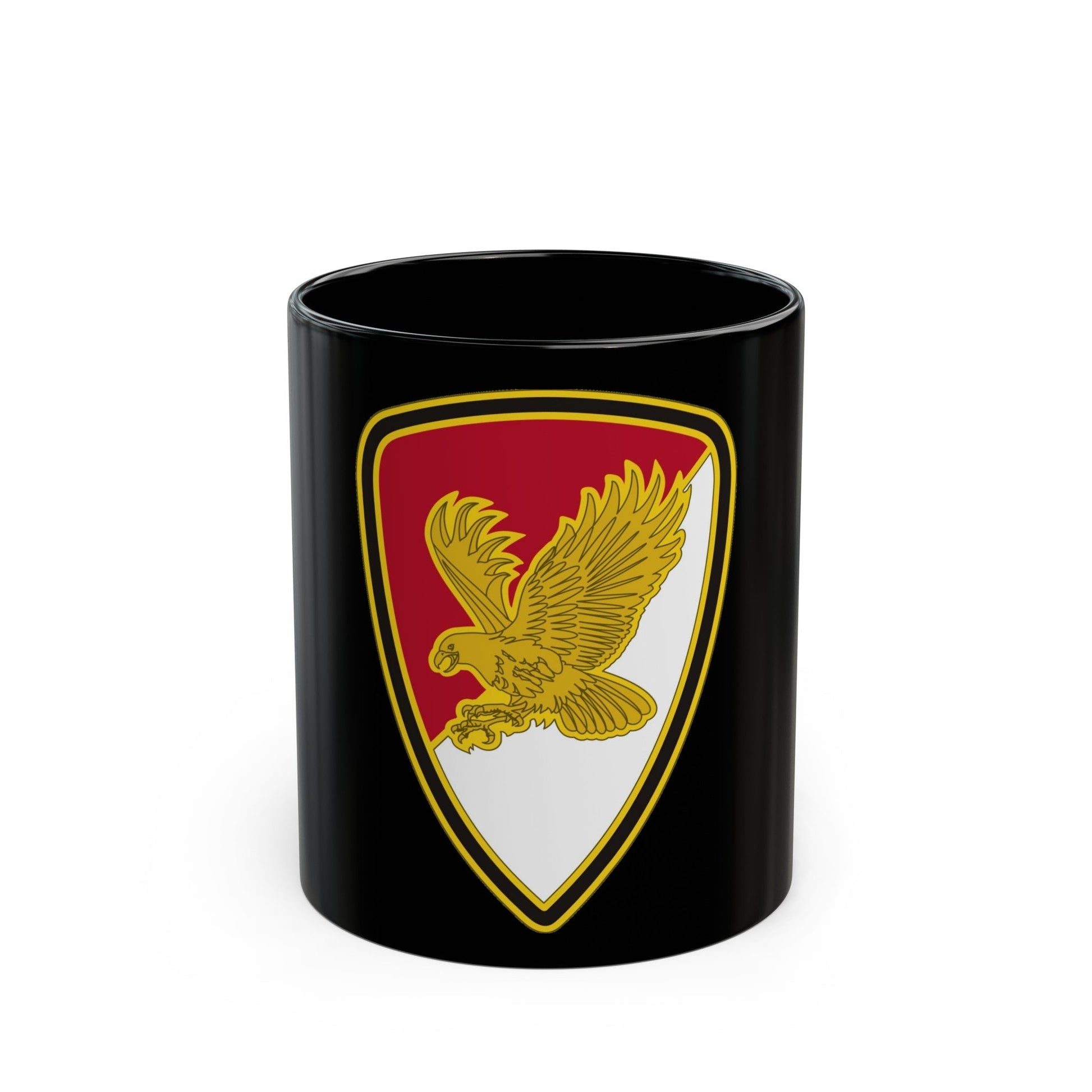 21 Cavalry Brigade (U.S. Army) Black Coffee Mug-11oz-The Sticker Space