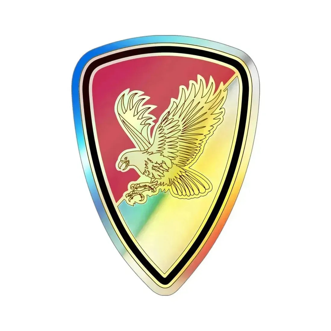 21 Cavalry Brigade (U.S. Army) Holographic STICKER Die-Cut Vinyl Decal 5 Inch Holographic - The Sticker Space