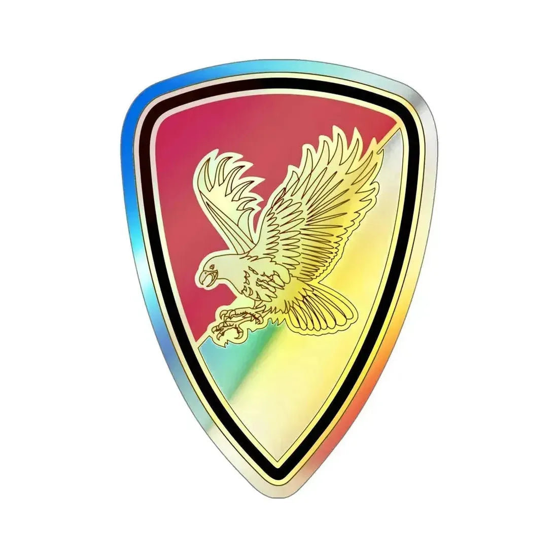 21 Cavalry Brigade (U.S. Army) Holographic STICKER Die-Cut Vinyl Decal 6 Inch Holographic - The Sticker Space