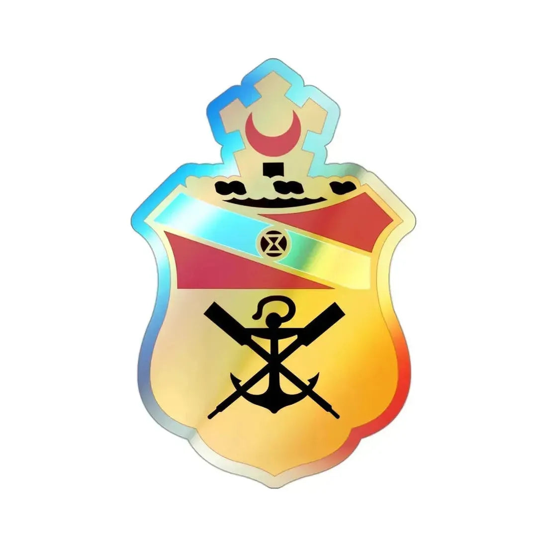 21 Engineer Battalion (U.S. Army) Holographic STICKER Die-Cut Vinyl Decal - The Sticker Space