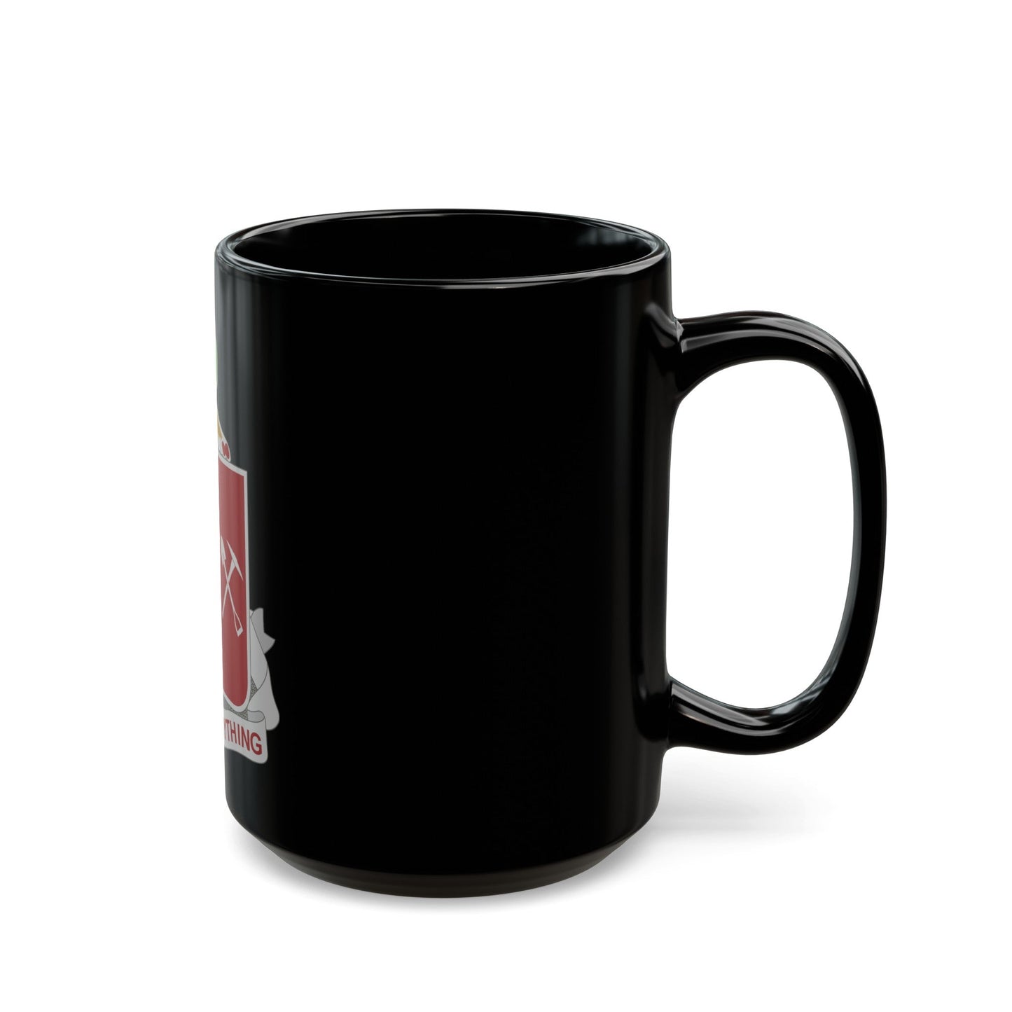 21 Engineer Regiment (U.S. Army) Black Coffee Mug-The Sticker Space