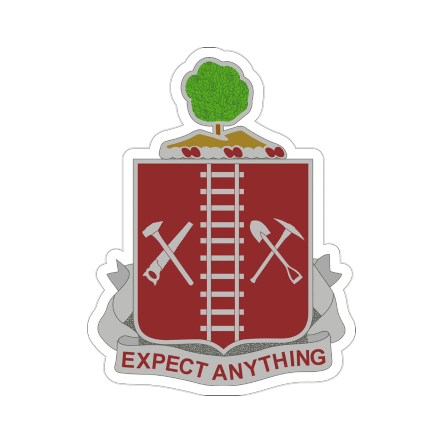 21 Engineer Regiment (U.S. Army) STICKER Vinyl Die-Cut Decal-2 Inch-The Sticker Space