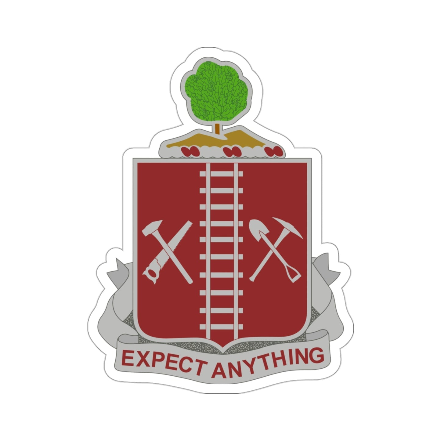 21 Engineer Regiment (U.S. Army) STICKER Vinyl Die-Cut Decal-3 Inch-The Sticker Space