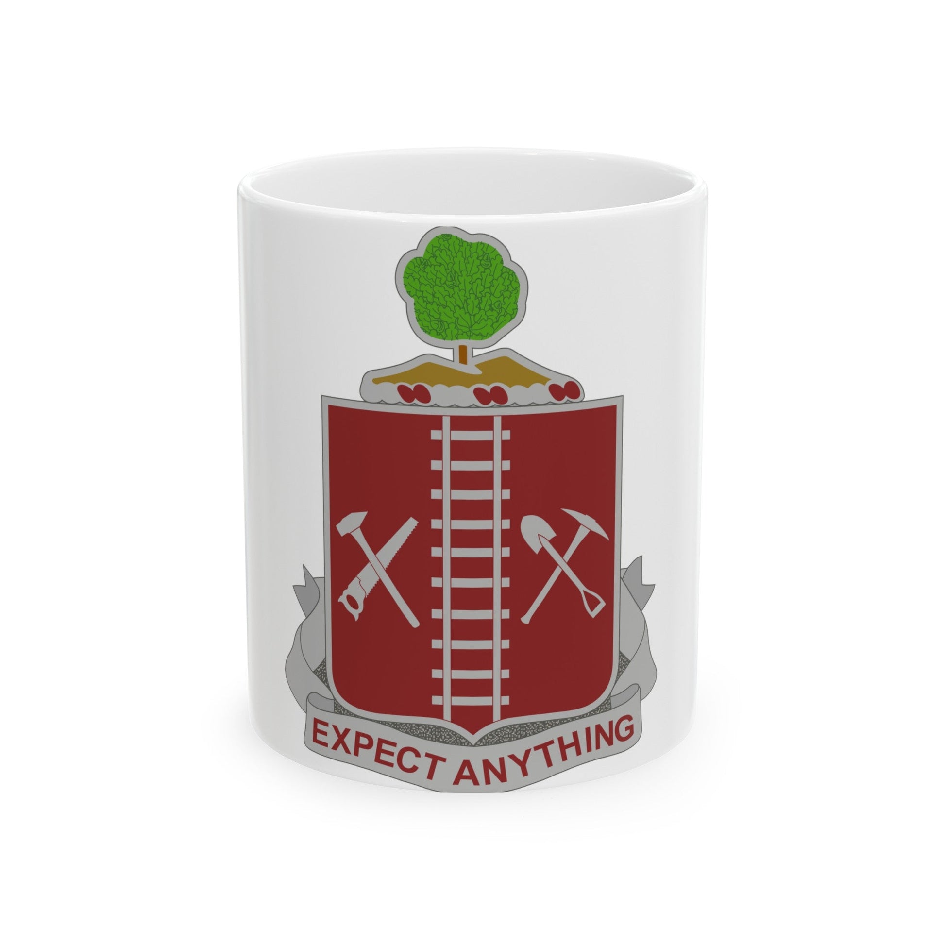 21 Engineer Regiment (U.S. Army) White Coffee Mug-11oz-The Sticker Space