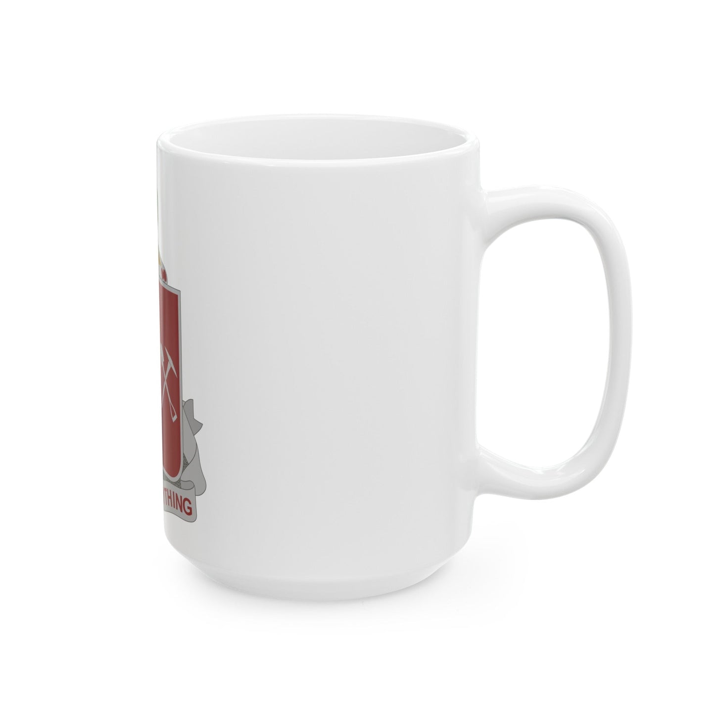 21 Engineer Regiment (U.S. Army) White Coffee Mug-The Sticker Space