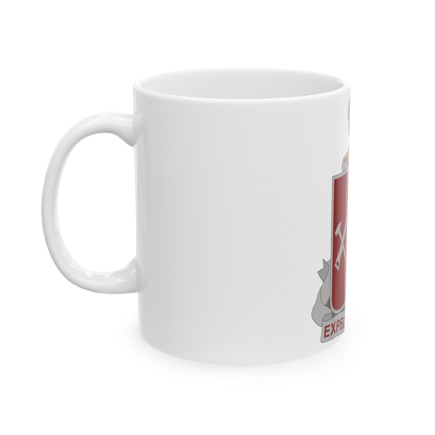 21 Engineer Regiment (U.S. Army) White Coffee Mug-The Sticker Space