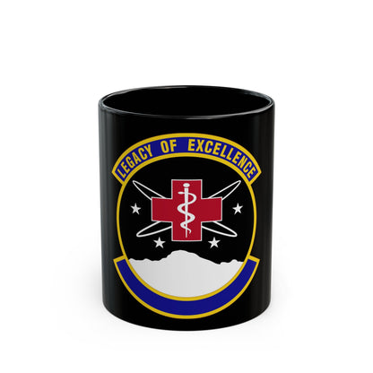 21 Healthcare Operations Squadron USSF (U.S. Air Force) Black Coffee Mug-11oz-The Sticker Space
