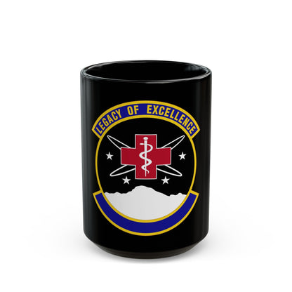 21 Healthcare Operations Squadron USSF (U.S. Air Force) Black Coffee Mug-15oz-The Sticker Space