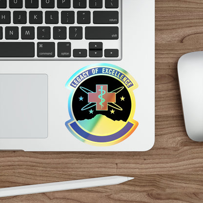 21 Healthcare Operations Squadron USSF (U.S. Air Force) Holographic STICKER Die-Cut Vinyl Decal-The Sticker Space